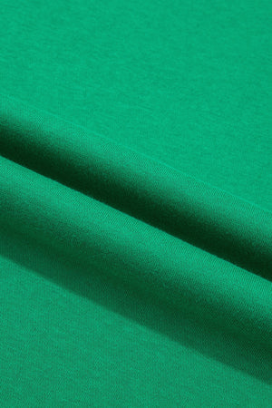 Green relaxed lounge set with crew neck