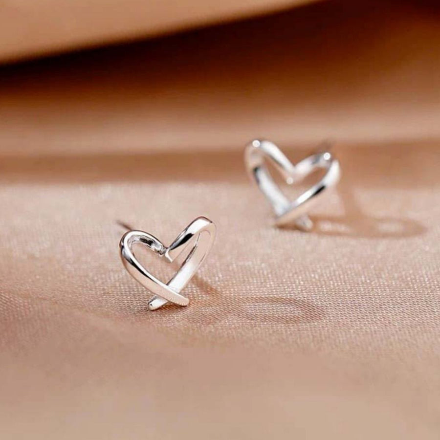 Silver earrings