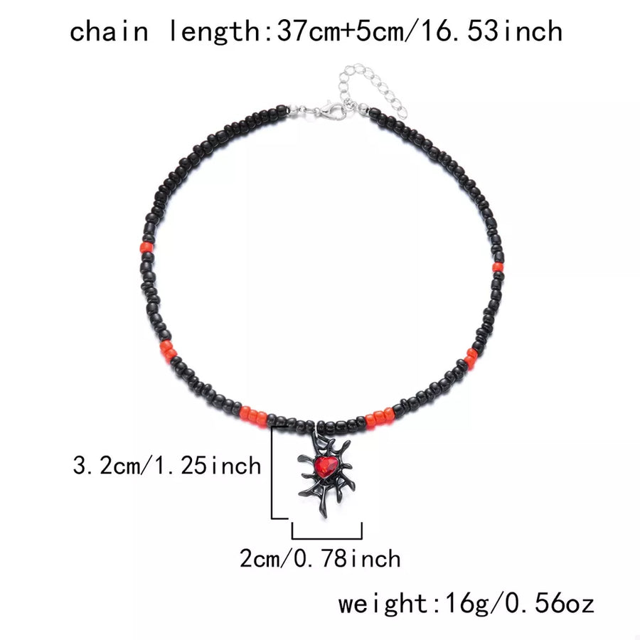 goth necklace in Black with not applicable