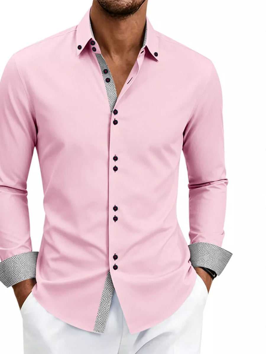 White button-up shirt