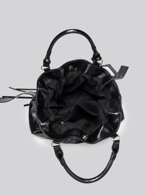 black with crossbody bag with ruched 9