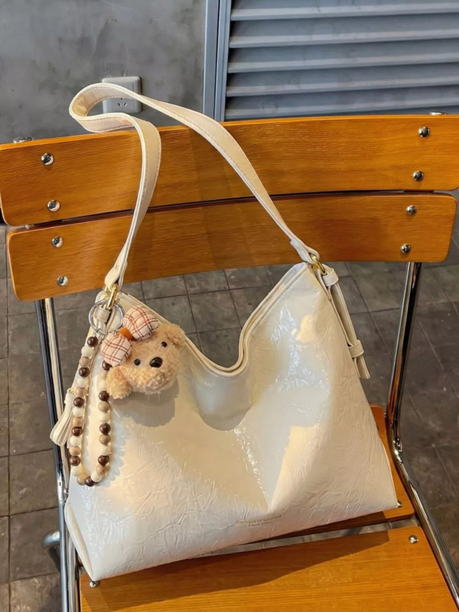 shoulder bag in ivory