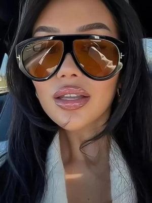 Caramel sunglasses with N/A and N/A