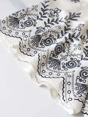 Printed Surplice Half Sleeve Romper option 7