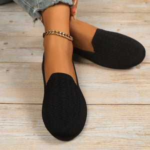 Mesh,Rubber Imported Size &amp flats in olive green with slip-on silhouette