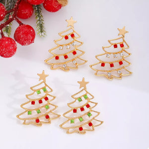18K Gold-Plated, Alloy, Zircon Care instructions: Avoid wearing during exercise, earrings in clear with novelty shape