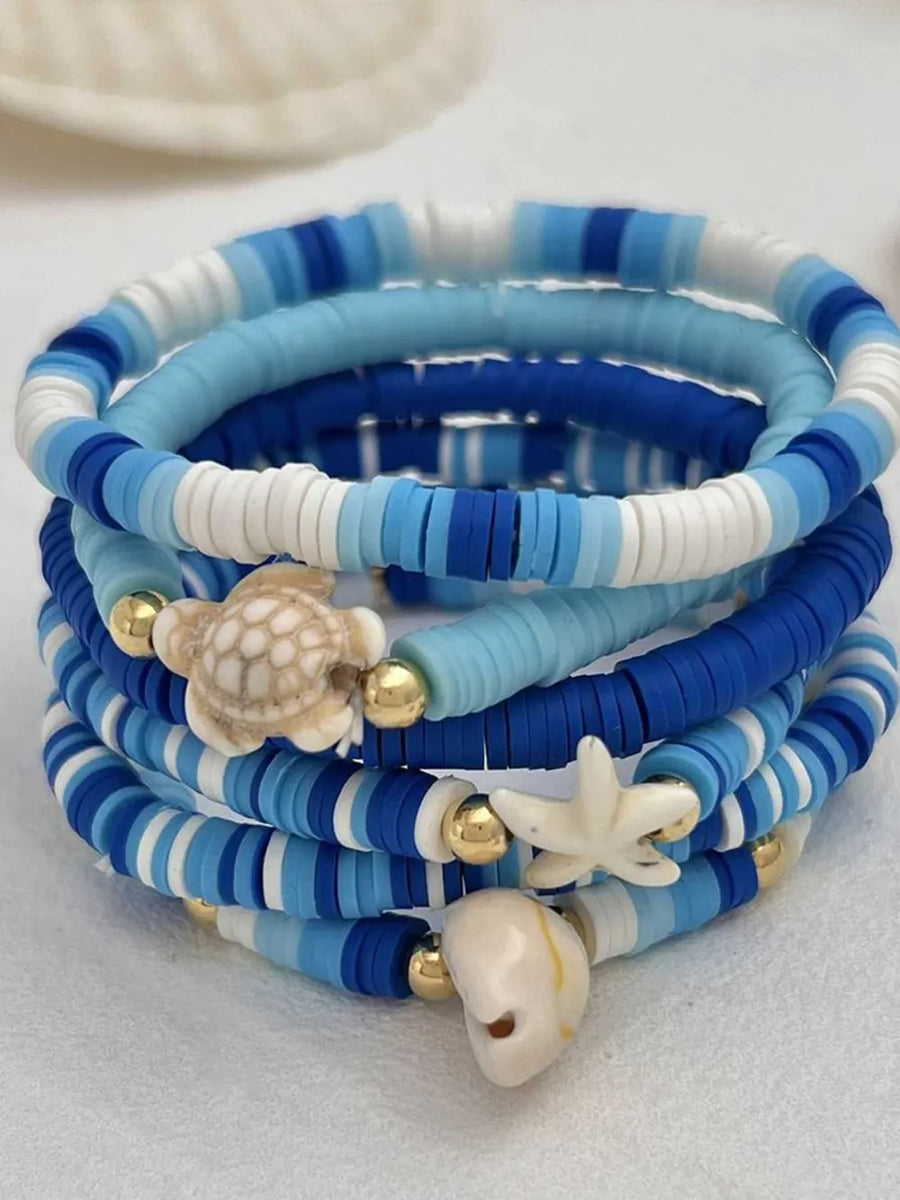 ceramic bracelet in white with regular silhouette