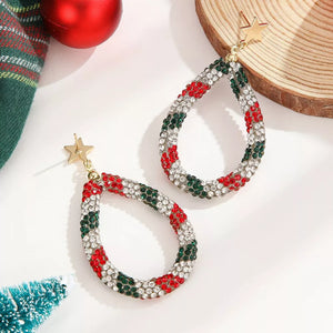 18K Gold-Plated, Zinc alloy, Rhinestone Care instructions: Avoid wearing during earrings in clear with teardrop silhouette