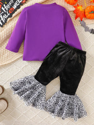pajama set in black
