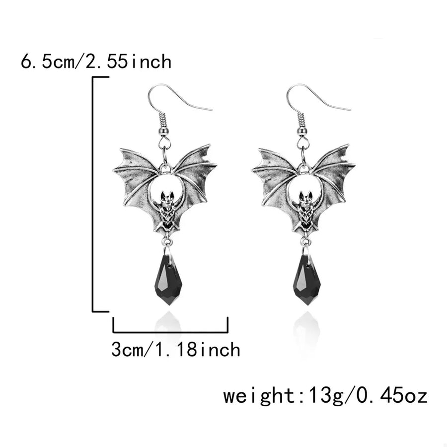Silver earrings