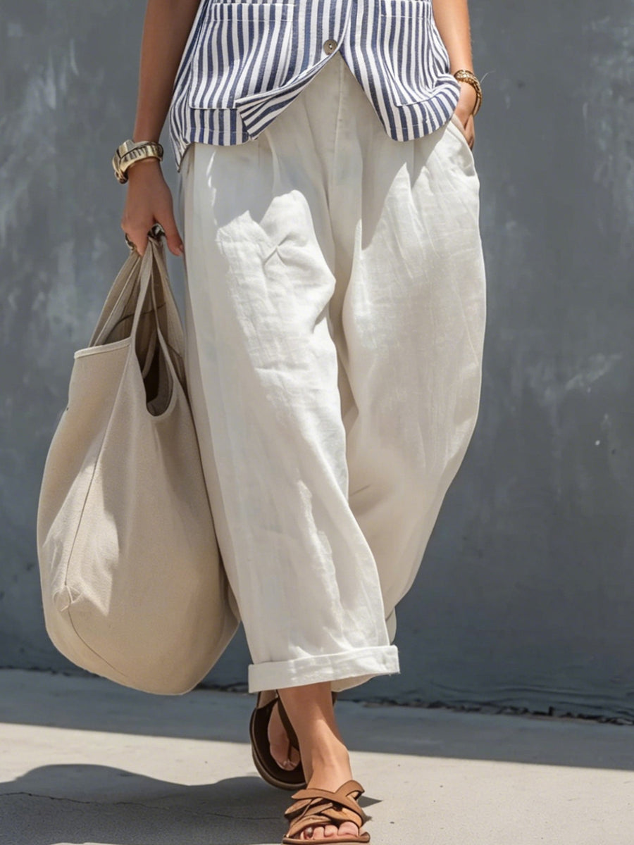 100% polyester Care instructions: Machine wash cold matching set in cream with relaxed silhouette