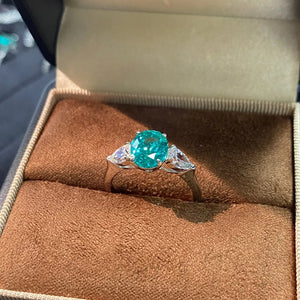 teal ring