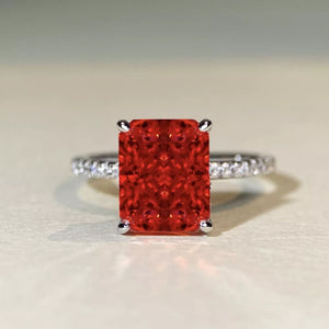 925 sterling silver,Zircon Care instructions: Avoid wearing during exercise, as ring in Mauve with geometric silhouette