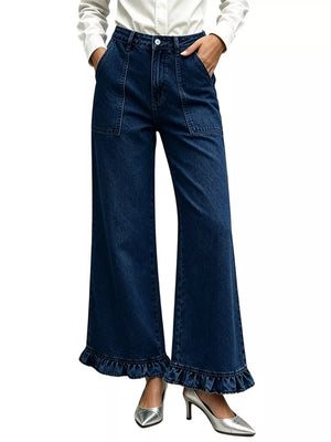 jeans in Medium with pocketed and full-length