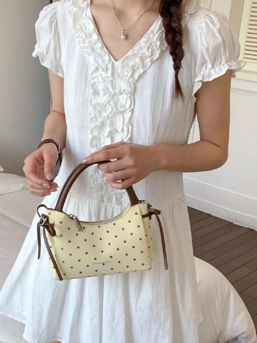Polka Dot Mini Crossbody Bag option 7
