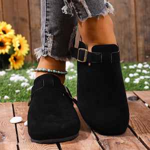 Suede,Rubber Imported Size &amp clogs in dark brown with relaxed silhouette