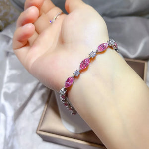 Sterling Moissanite Bracelet option 5