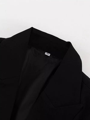 Button-down Blazer Dress With Cut-out Waist option 10