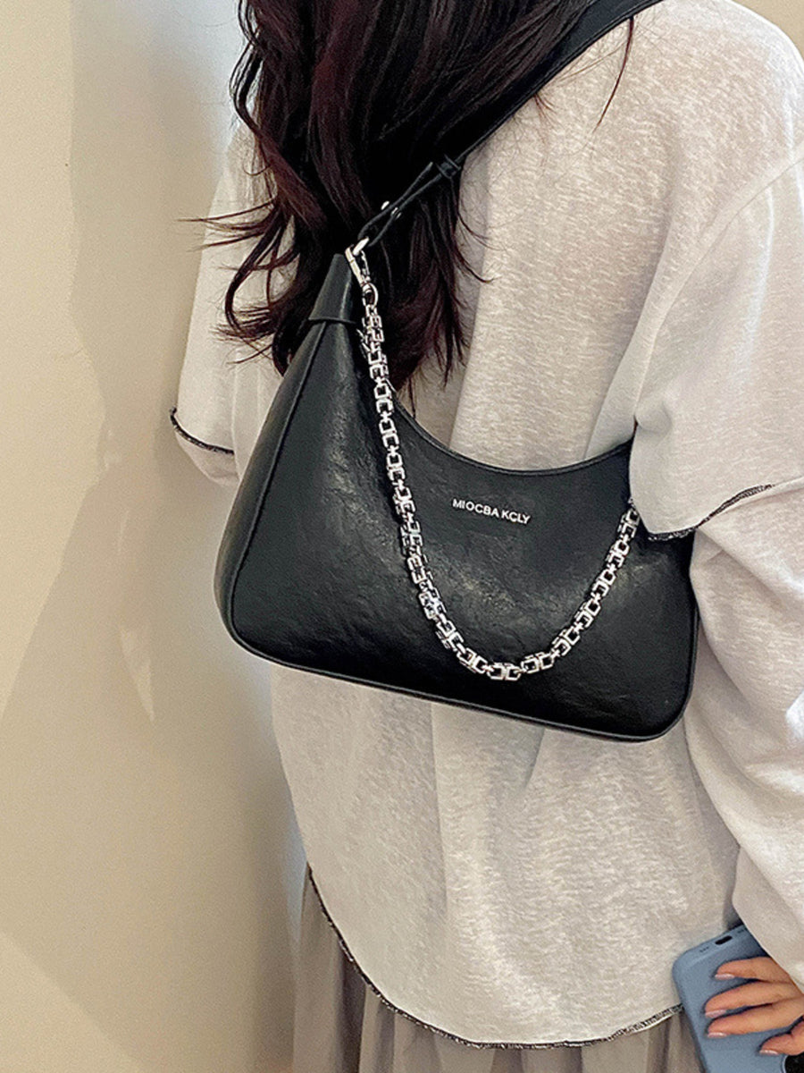 Black handbag