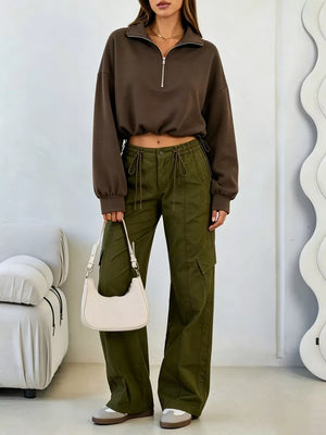 Apricot sweatshirt