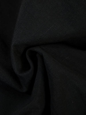 Black wide-leg pants