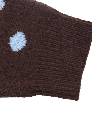 cardigan in light blue