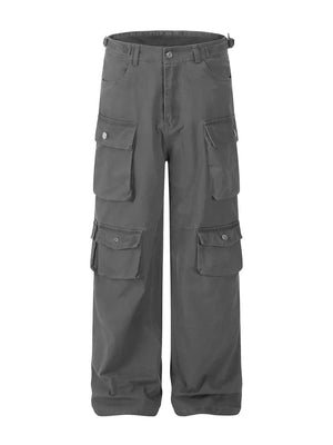 Green Men S Loose Fit Cargo Pants