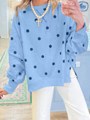 light yellow sweatshirt