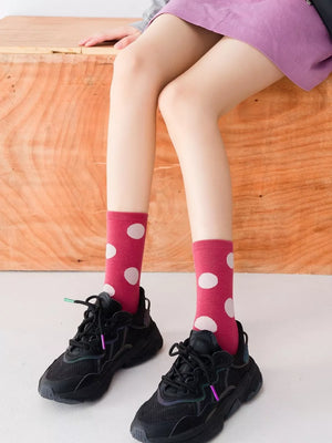 cotton Imported Size &amp socks in White with fitted silhouette