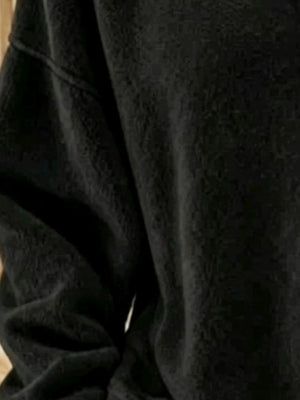 classic sweatshirt in Yellow with henley