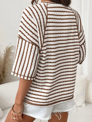 100% polyester Care instructions: Machine wash cold t-shirt in white with relaxed silhouette