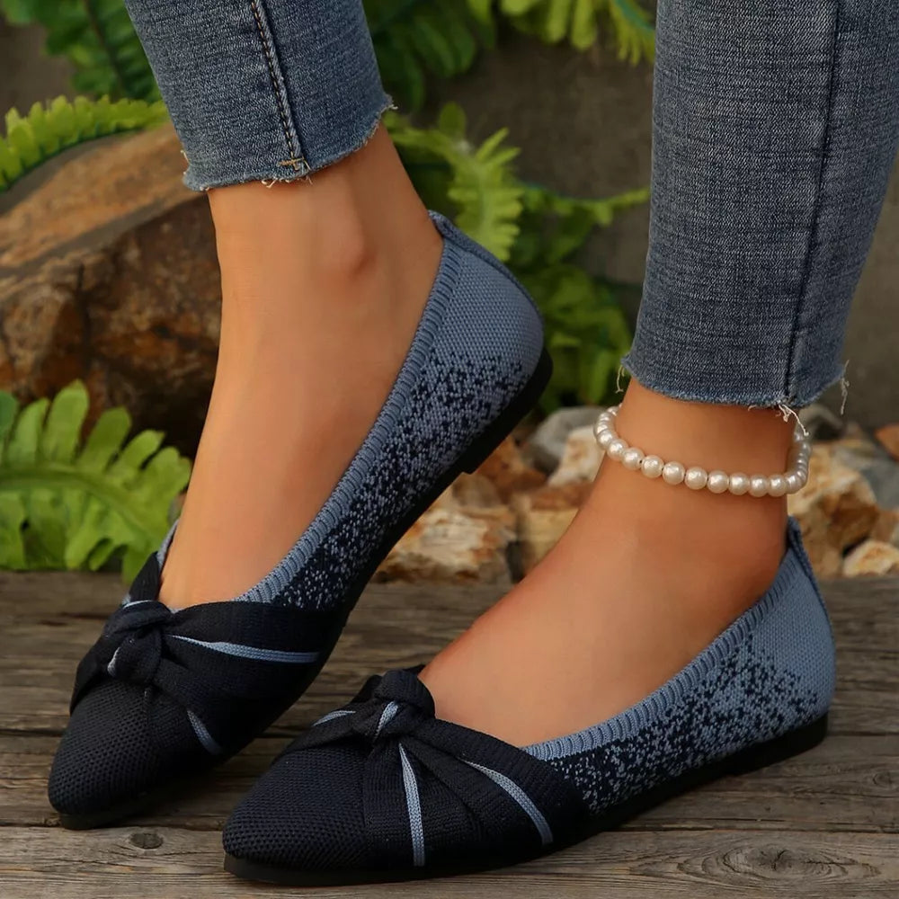 Orange flats