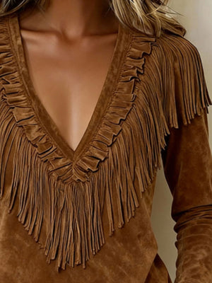 100% polyester Care instructions: Machine wash cold blouse in Taupe with regular silhouette