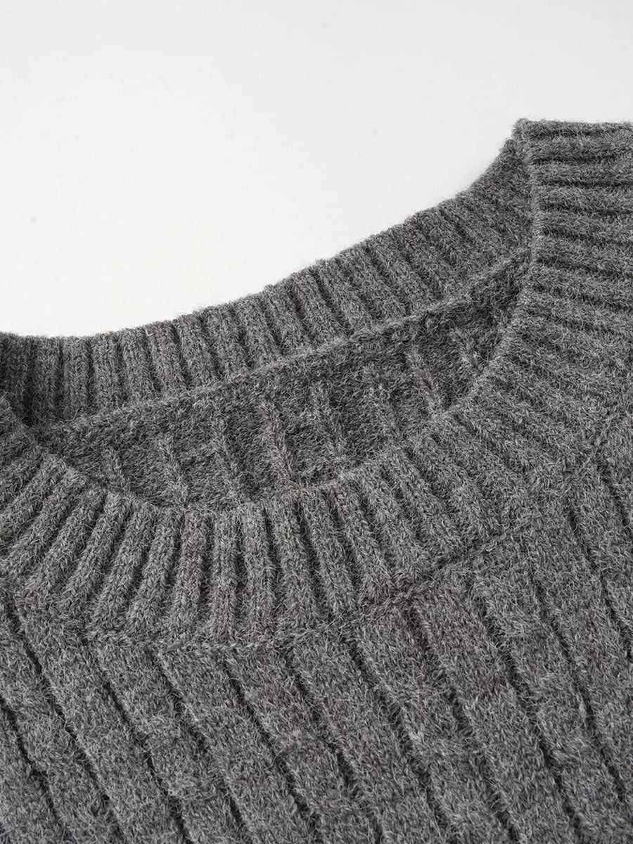 Men's Ribbed Short Sleeve Knit Top option 5
