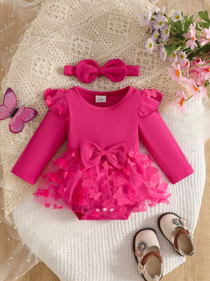 bodysuit in fuchsia featuring ribbed and fitted fit