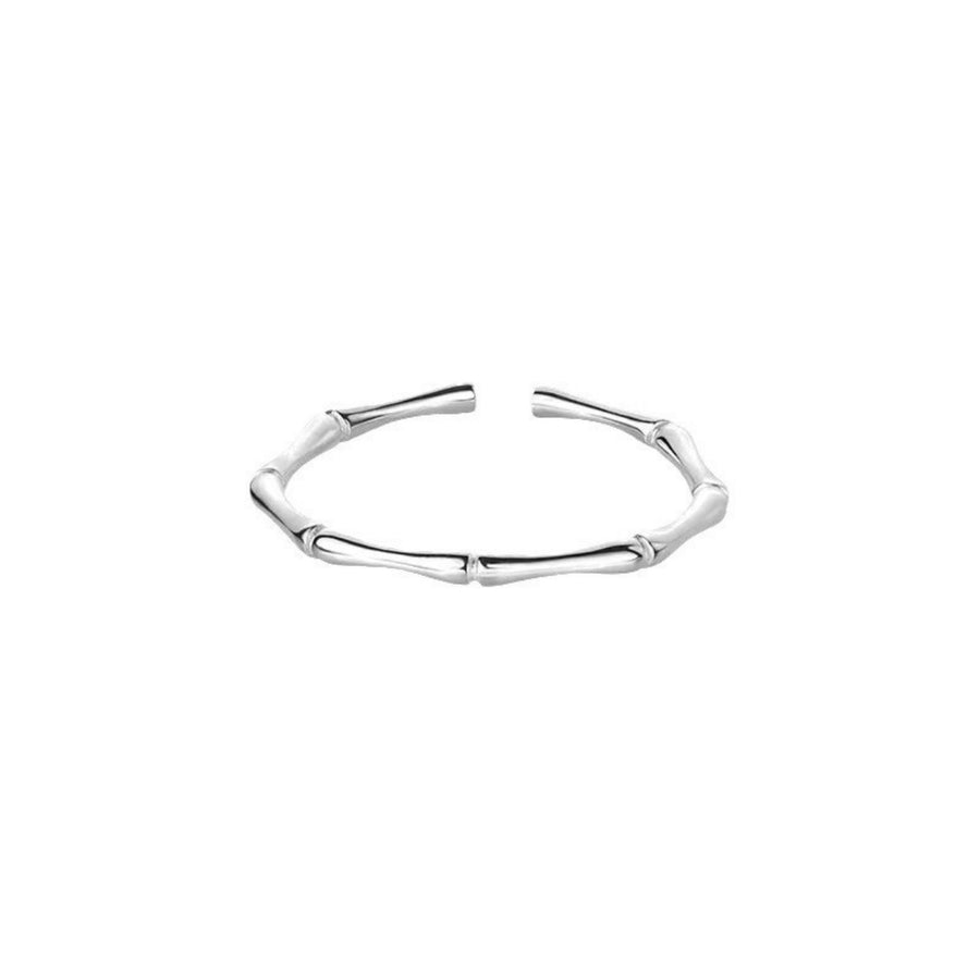 ring featuring branch motif in silver with 925 sterling silver Care instructions: Avoid wearing during exercise, as sweat w
