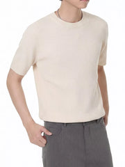 47 t-shirt in Apricot with regular silhouette