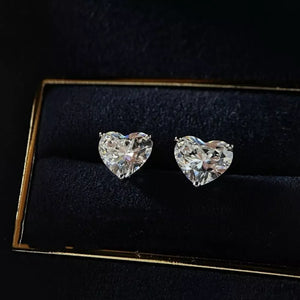silver earrings with faceted stone and not applicable