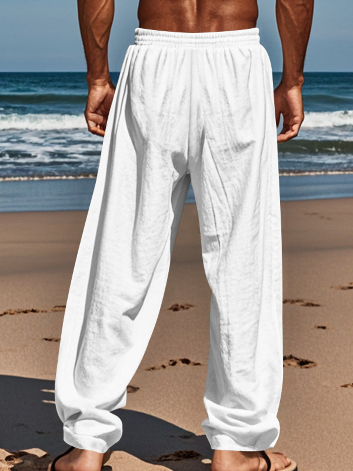 95%polyester,5%spandex Care instructions: Machine wash cold wide-leg pants in Black with loose silhouette