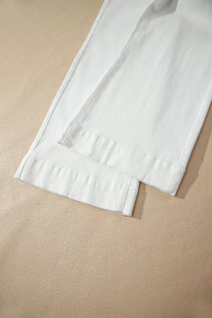 2-button High Waist Wide Leg Jeans option 10