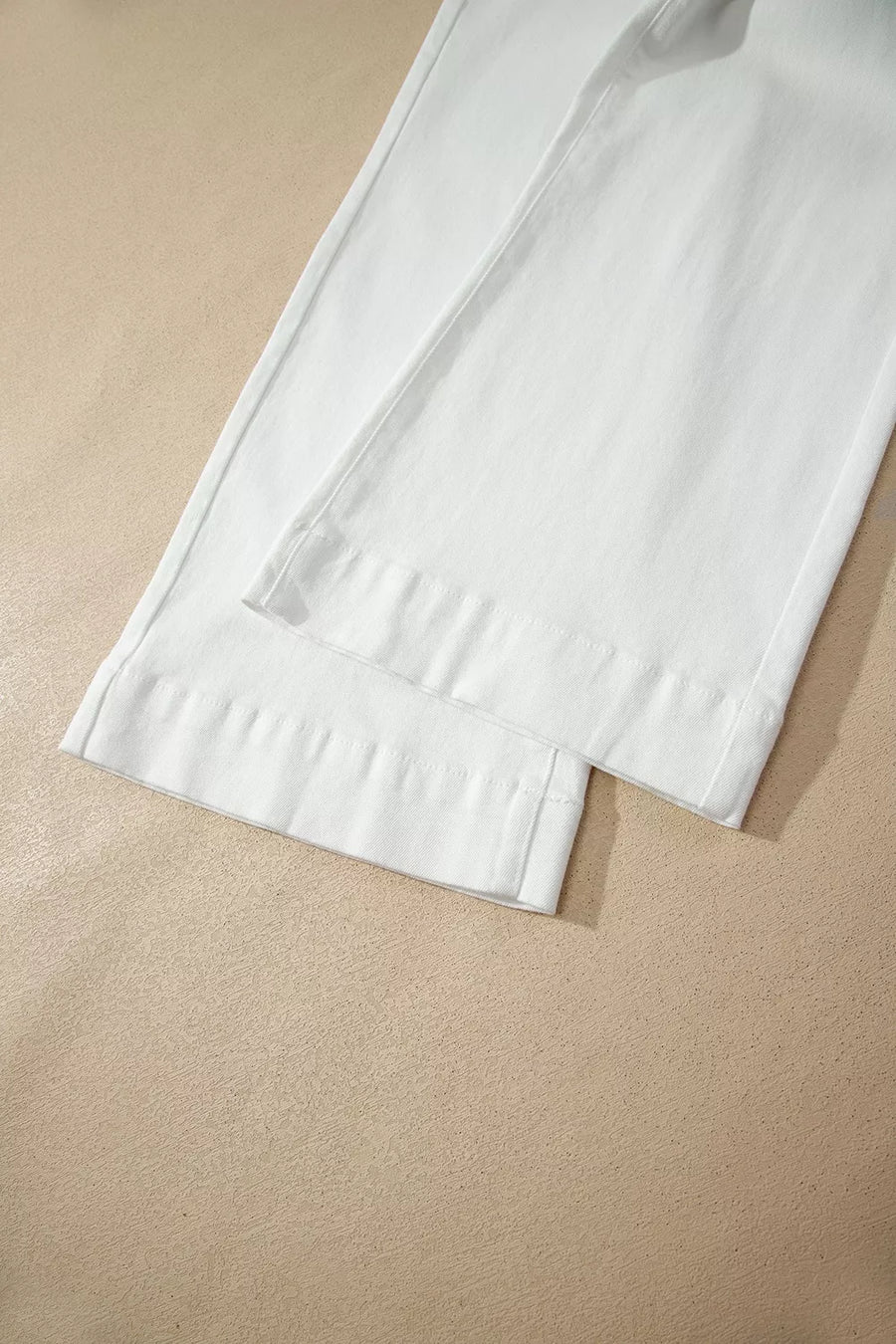 2-button High Waist Wide Leg Jeans option 10