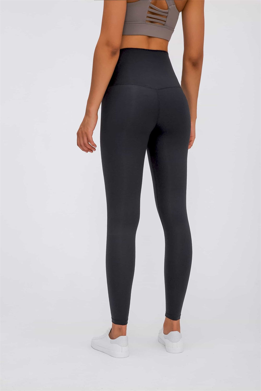 SoftLux High Rise Leggings in Coffee
