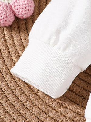 Children's Bow Long Sleeve Top And Pants Set option 6