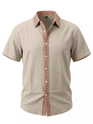 95%cotton, 5%spandex Care instructions: Machine wash cold button-up shirt in Light Blue with regular silhouette