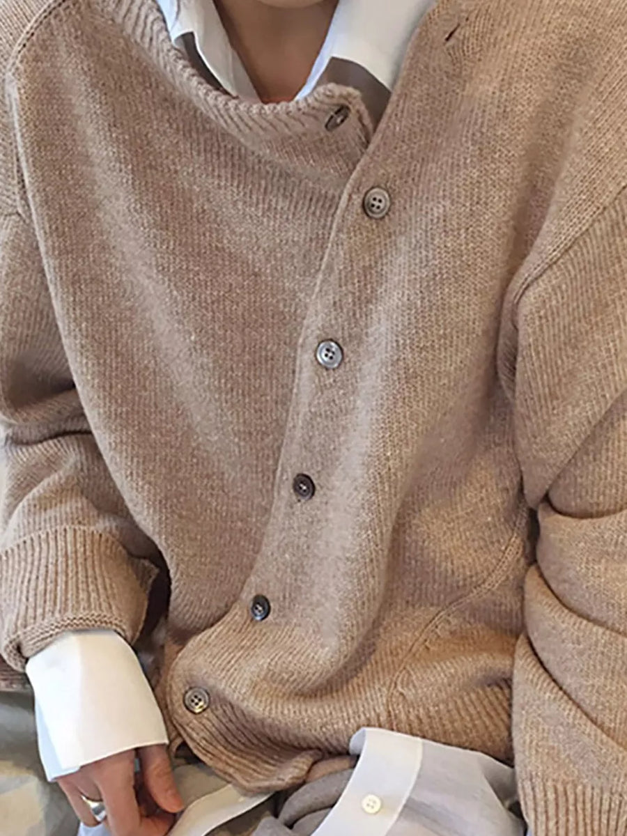 lime green cardigan with asymmetrical and long sleeve
