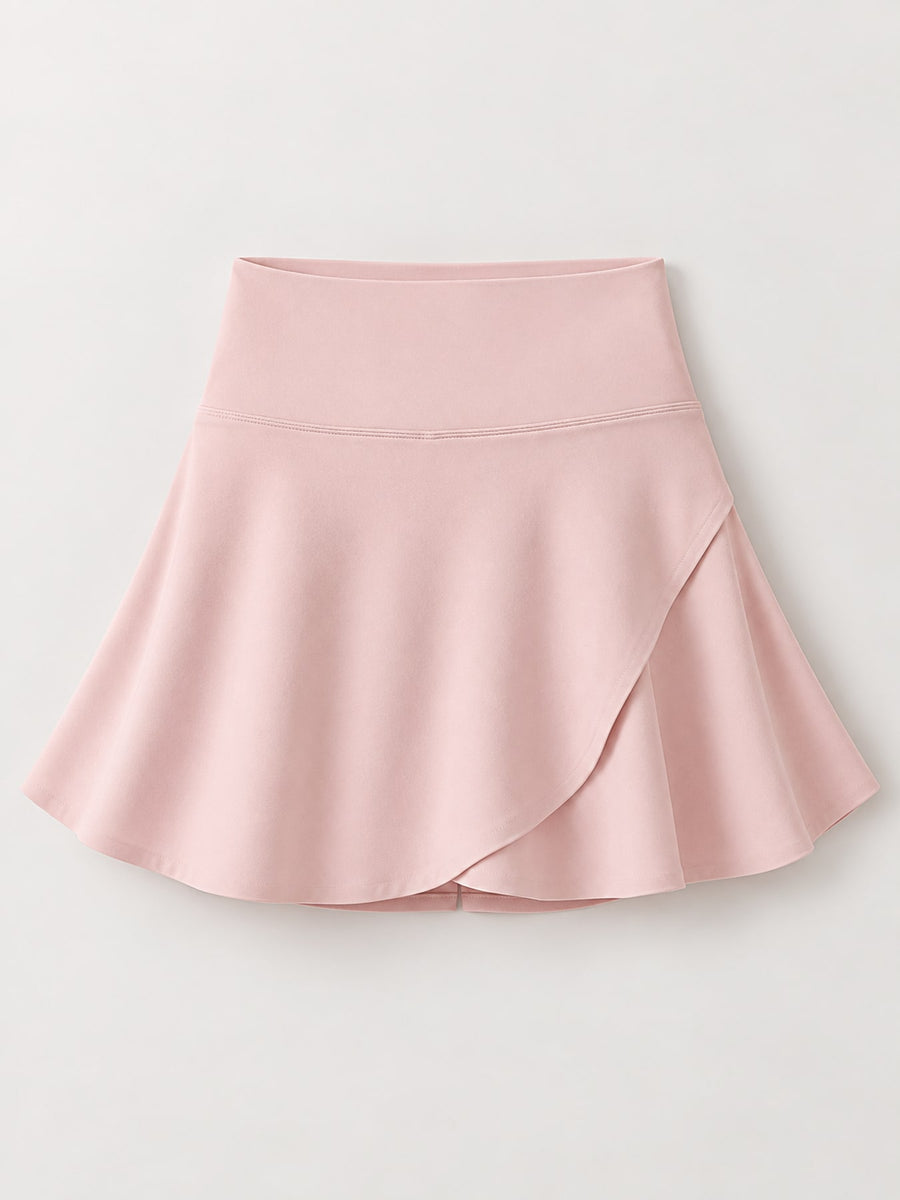 mini skirt in White - Leg-Lengthening with high-waisted and mini