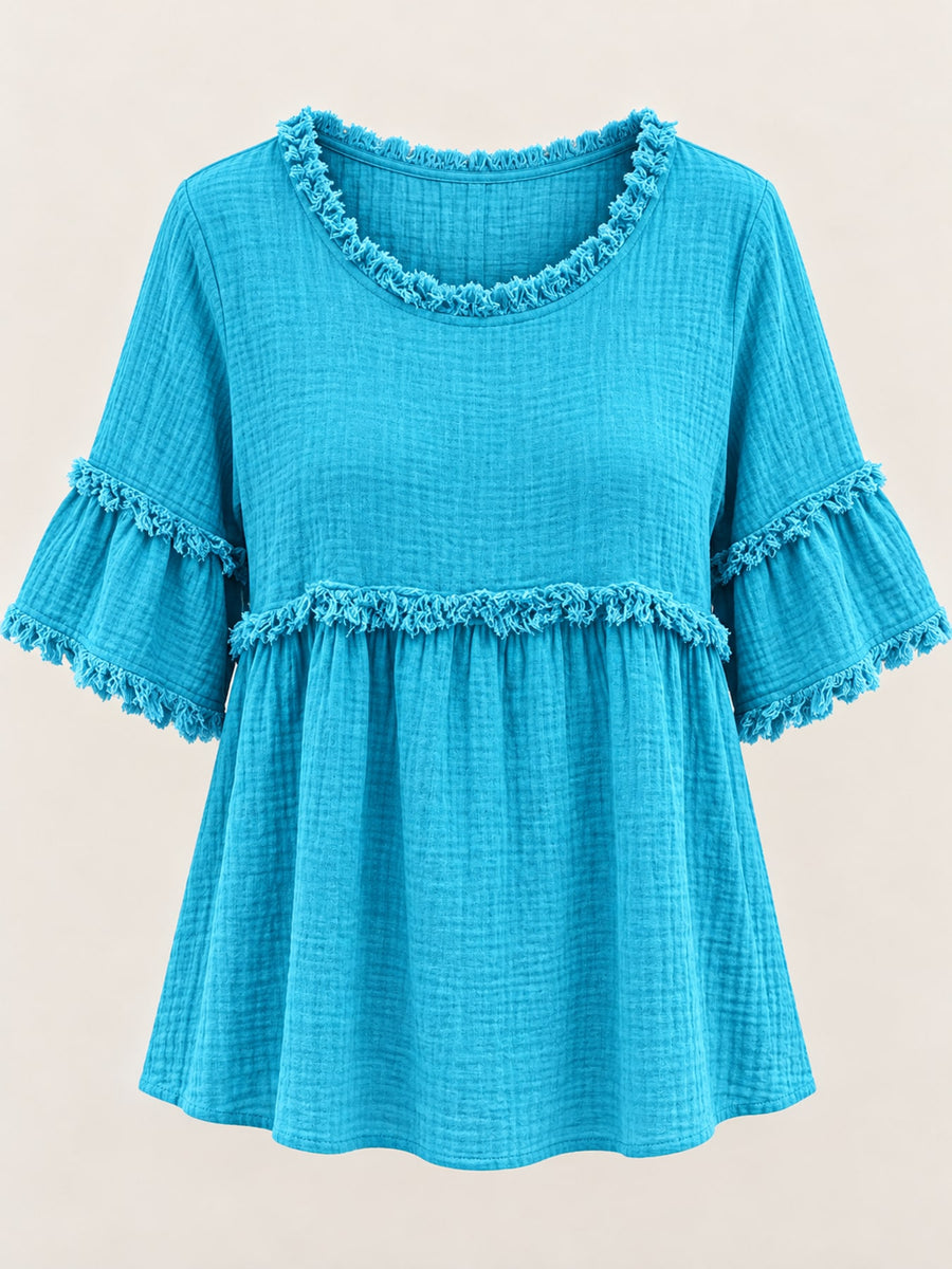 blouse in Blue