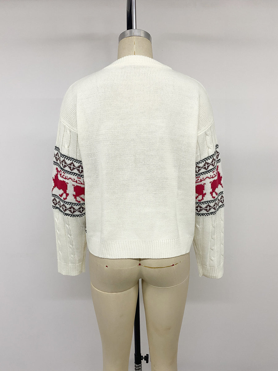 ivory pullover sweater