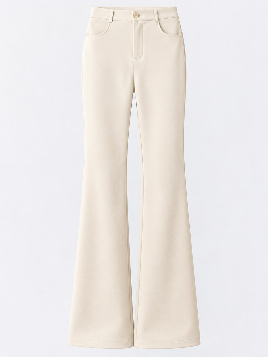 Apricot-Regular with trousers with high-waisted 30