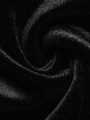 black with mini skirt with lace detail